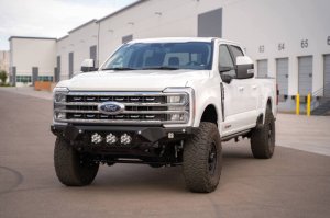Ford F-350 Bumper - Front - Addictive Desert Designs - Bomber - Hammer Black - `23-`27 Ford F-350 Bumper - Front - Addictive Desert Designs - Bomber - Hammer Black - `23-`27